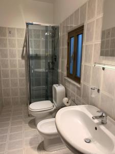 A bathroom at Casa vacanze Circle House Santa Filomena