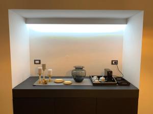 A kitchen or kitchenette at Casa vacanze Circle House Santa Filomena