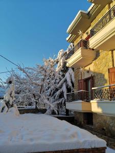 Mysaion Hotel durante l'inverno