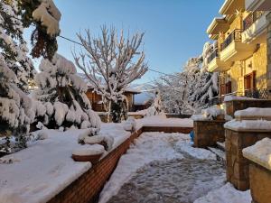 Mysaion Hotel durante l'inverno