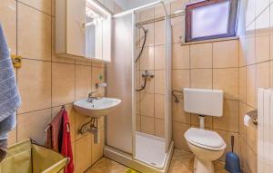 Koupelna v ubytování House Mocibob