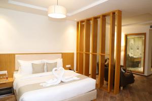 The Fern Residency, Morbi客房内的一张或多张床位