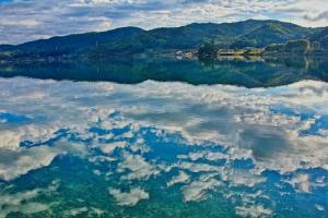 Paesaggio naturale nelle vicinanze del ryokan