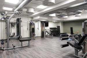 Fitness centrum a/nebo fitness zařízení v ubytování Noli Sörnäinen