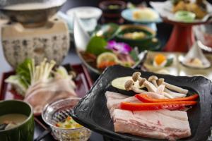 Cibo presso il ryokan o nelle vicinanze