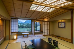 Area soggiorno di Kurobe View Hotel