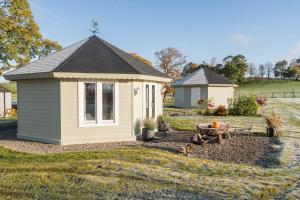 Zahrada ubytování Dunroamin Lodges