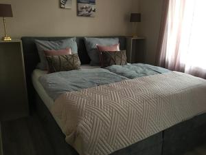 Postel nebo postele na pokoji v ubytování Villa Rosa Bad Camberg