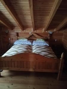 Postel nebo postele na pokoji v ubytování Chalet Mund