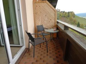 Balkón nebo terasa v ubytování Alpenappartement Claudia