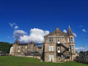 The building where the hotel is located 