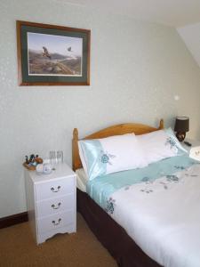 Postel nebo postele na pokoji v ubytování The Brown Trout Hotel