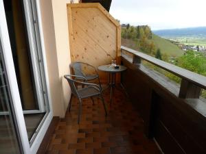 Balkón nebo terasa v ubytování Alpenappartement Claudia
