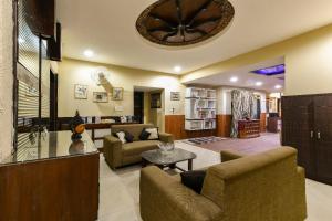 Posezení v ubytování Khas Mahal Homestay