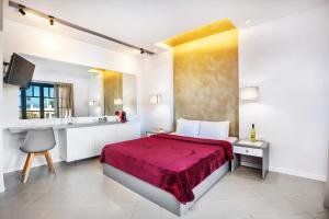 Postel nebo postele na pokoji v ubytování Atrium Hotel