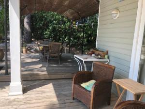 Patio nebo venkovní prostory v ubytování Saint tropez -parc oasis