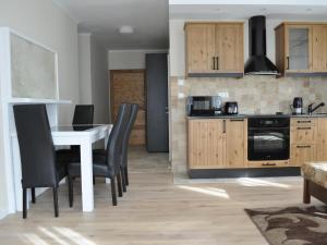 Kuchyň nebo kuchyňský kout v ubytování Transylvania Villa & Spa