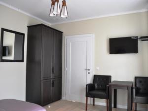 TV a/nebo společenská místnost v ubytování Transylvania Villa & Spa