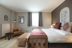 Postel nebo postele na pokoji v ubytování Hotel Steffani