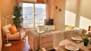 Posezení v ubytování Apartamento Rías Baixas - 1a Línea Playa Raxó