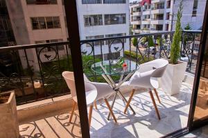 Balkón nebo terasa v ubytování Casa Esmeralda Hotel Boutique