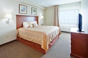 Posteľ alebo postele v izbe v ubytovaní Candlewood Suites Hazleton, an IHG Hotel