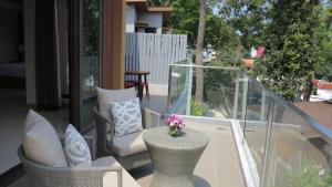 Balkón nebo terasa v ubytování 5* 3BR SUITE in Amari Phuket - Patong Beach
