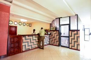 Vstupní hala nebo recepce v ubytování Hotel OK Kampala