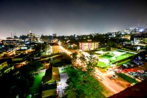 Una vista aérea de Hotel OK Kampala