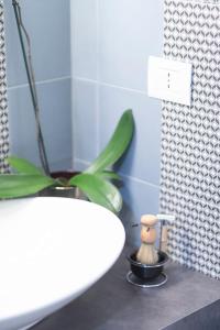 Koupelna v ubytování Hotel Miceli - Civico 50