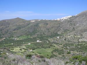 Enseignement obligatoire dans l'établissement Kaminaki Amorgos, à Órmos Aiyialís