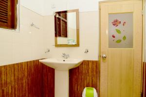 Koupelna v ubytování Senasuma Homestay