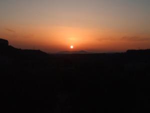 The sunrise or sunset as seen from Az apartmant or nearby