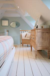 Krevet ili kreveti na kat u jedinici u objektu The Apartments @ Quidhampton Mill