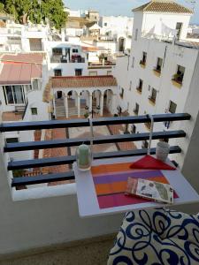 Balkón alebo terasa v ubytovaní En el corazon de Marbella