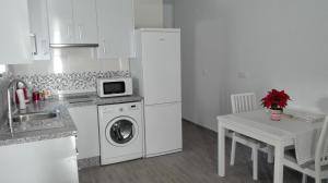 Kuchyň nebo kuchyňský kout v ubytování Apartamento Centro Sol Plazuela
