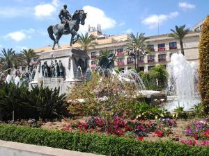 Zahrada ubytování Apartamento Centro Sol Plazuela