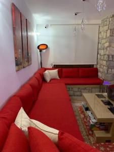 Posezení v ubytování Arachova Vip smart chalet-Villa Eva 1