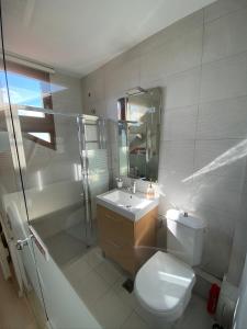 Koupelna v ubytování Arachova Vip smart chalet-Villa Eva 1