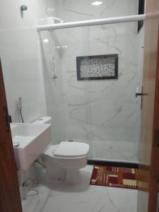 Kúpeľňa v ubytovaní Bela casa