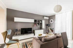 Zona d'estar a Modica for Family - Rooms and Apartments