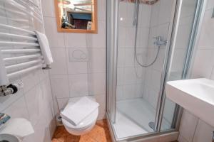Koupelna v ubytování Hotel Klosterhof