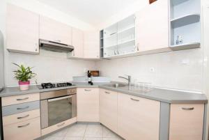 Apartmani Šarić tesisinde mutfak veya mini mutfak