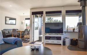 TV a/nebo společenská místnost v ubytování Two-Bedroom Holiday Home In Kirke Hyllinge