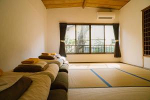 Posezení v ubytování Onsen Guesthouse HAKONE TENT