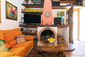 Posezení v ubytování CASA EL CANTÓN