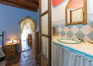 Postel nebo postele na pokoji v ubytování CASA EL CANTÓN