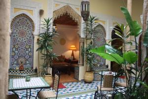 Χώρος καθιστικού στο Riad Dar Zouhour