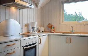 Kuchyň nebo kuchyňský kout v ubytování Holiday Home Skippervej X