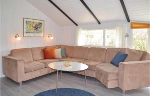 Χώρος καθιστικού στο Holiday Home Møllevangen Ix